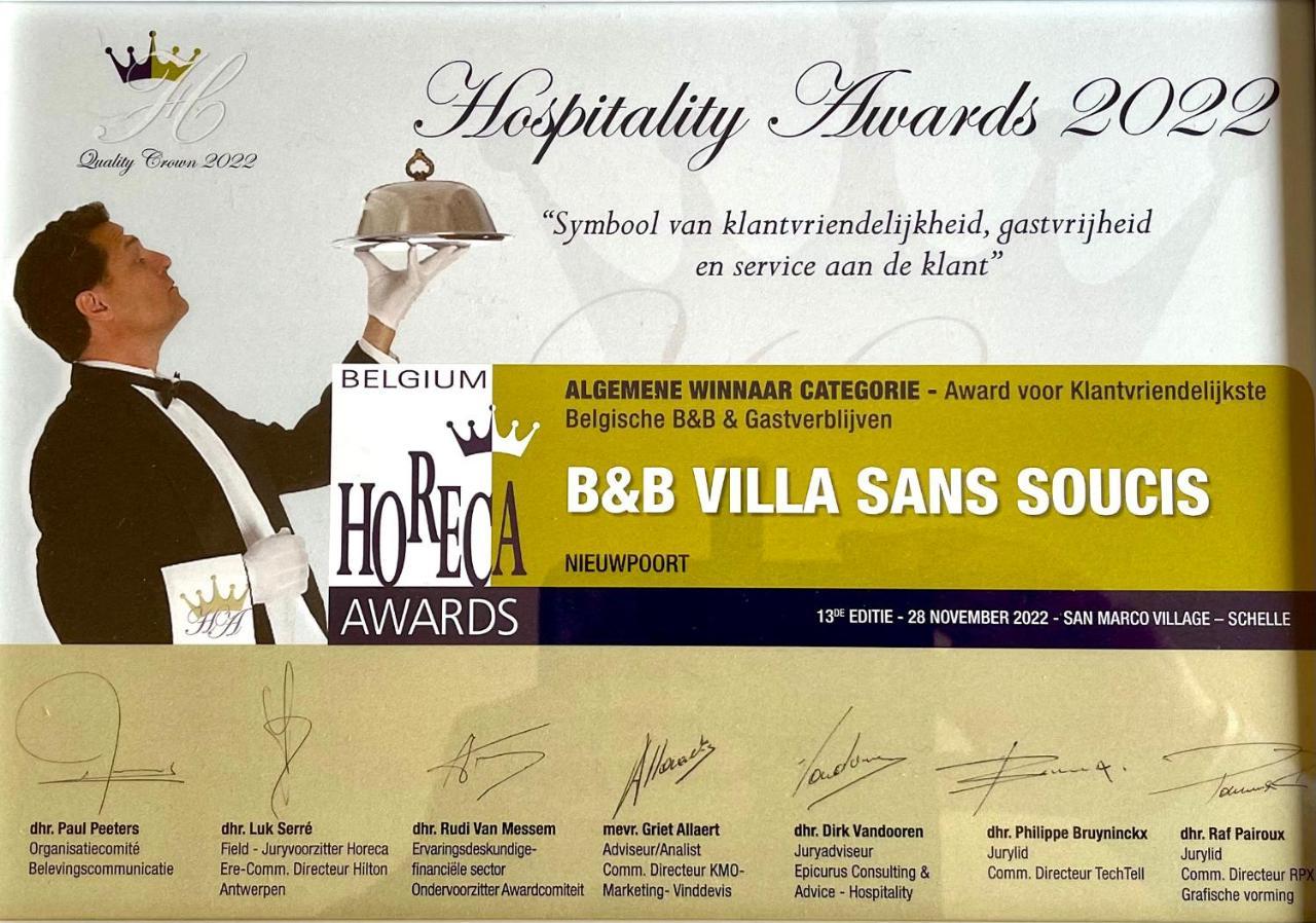 B&B Villa Sans Soucis Nieuwpoort Luaran gambar
